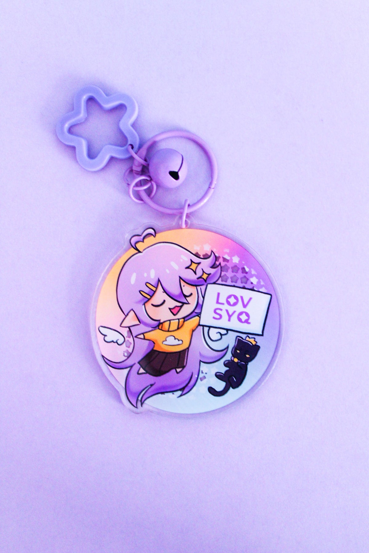 Chibi Kiyumi & Eyeball LOVSYQ Acrylic Keychain
