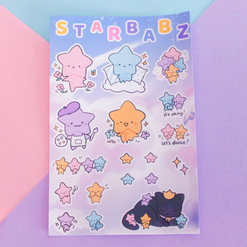 StarBabz by LOVSYQ Stickers Sheet