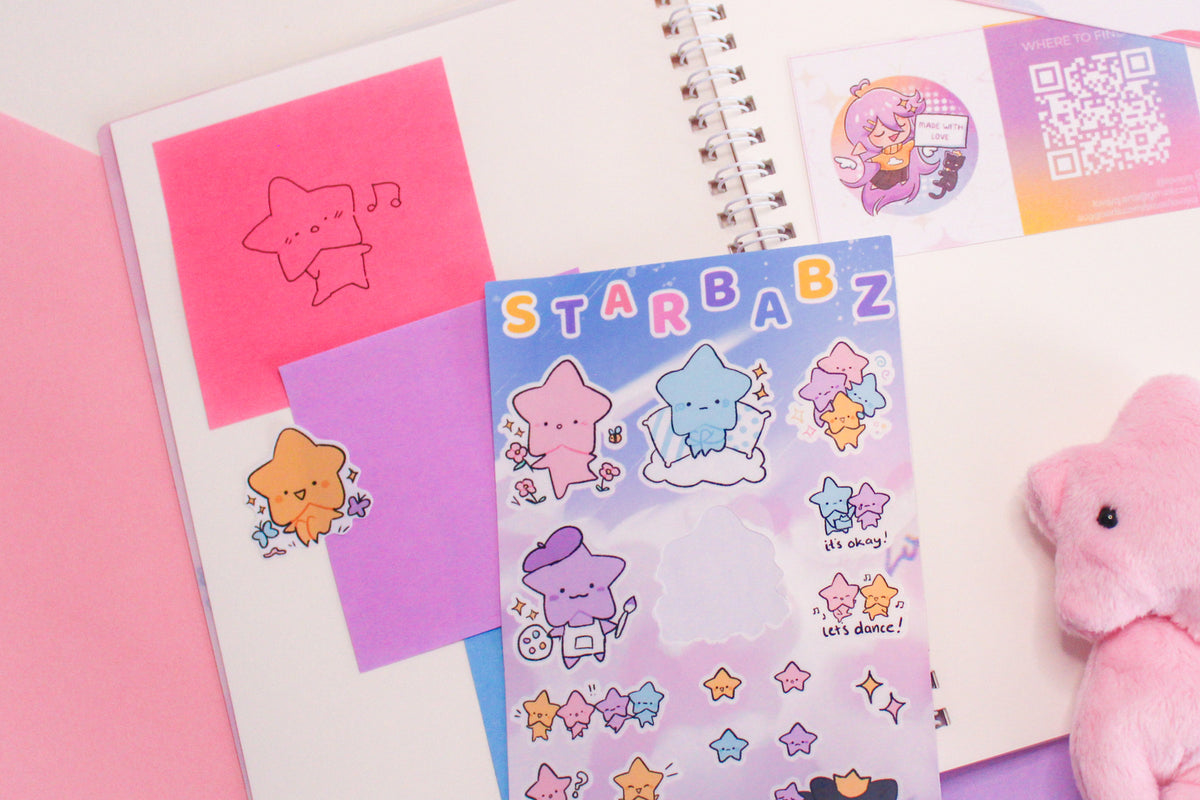 StarBabz by LOVSYQ Stickers Sheet