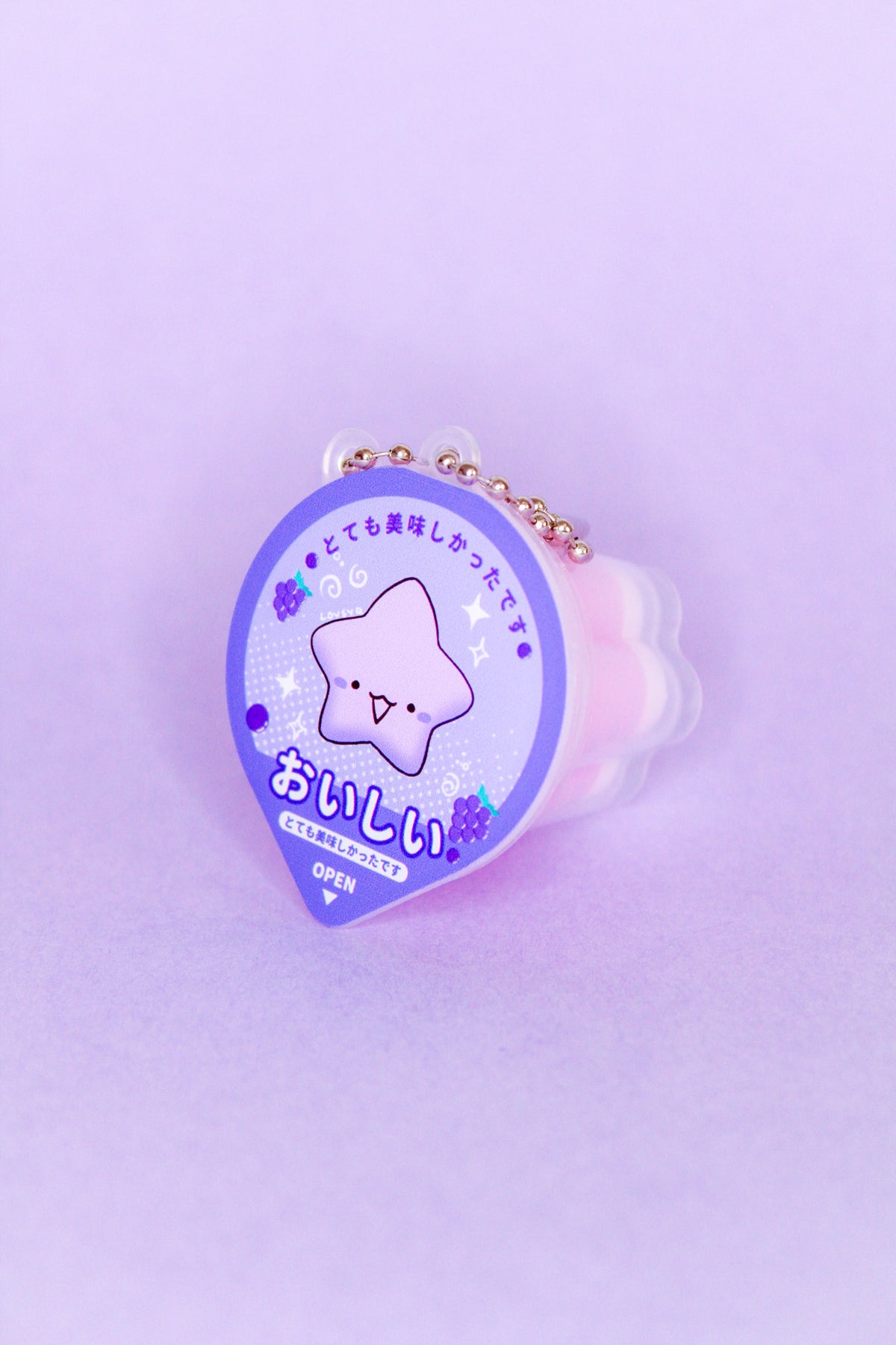 Silly Pudding Jelly Keychains