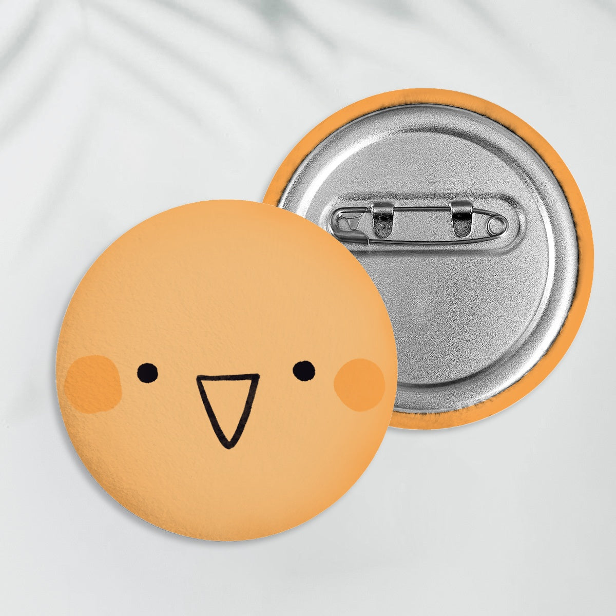 Happy Plush Badge