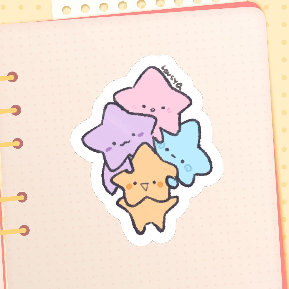 Starbabz group hug sticker