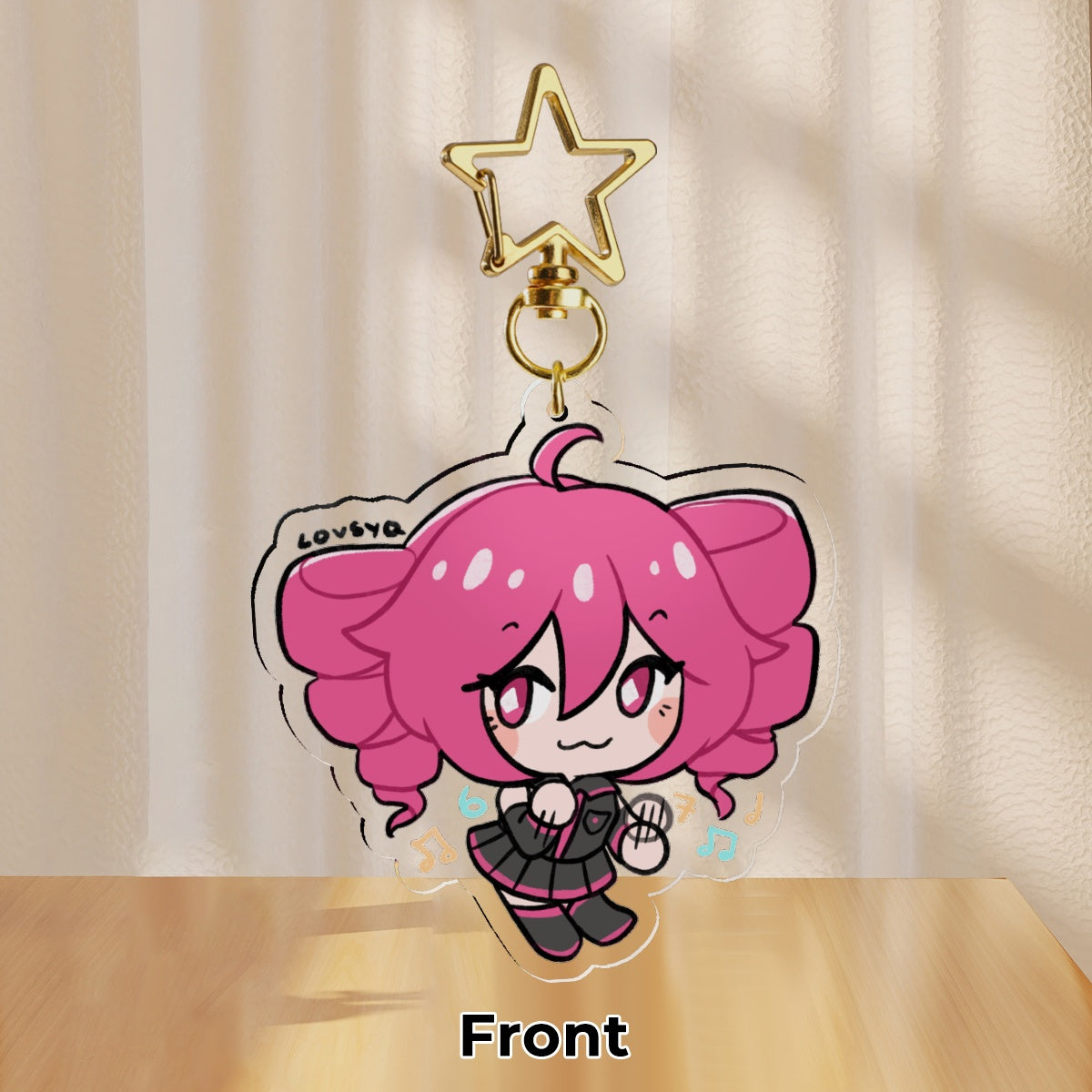 Teto 67 Acrylic Keychain