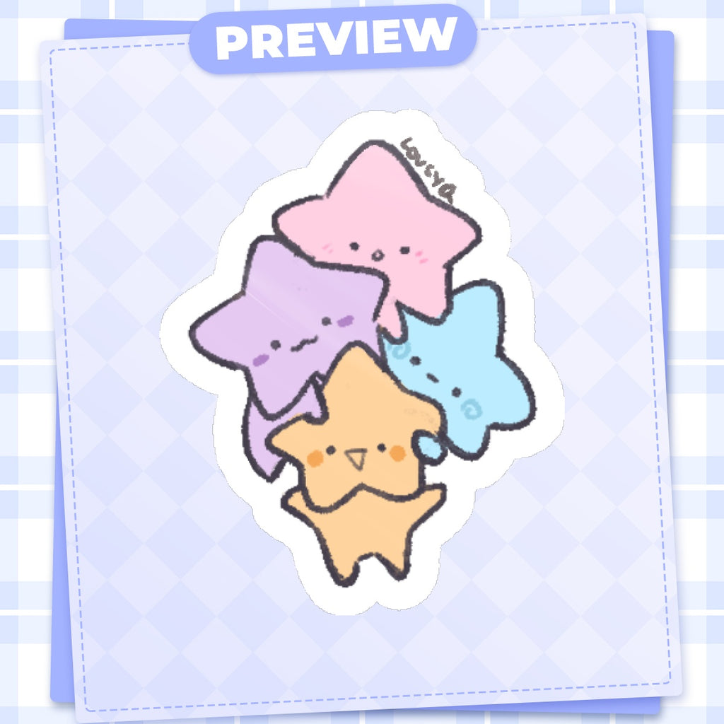 Starbabz group hug sticker