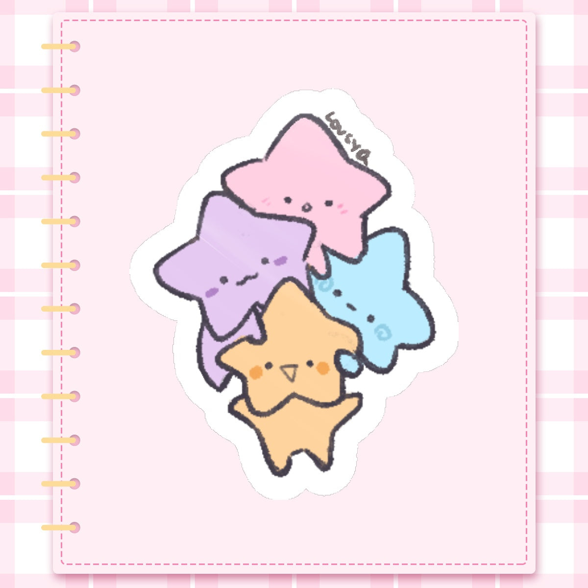 Starbabz group hug sticker