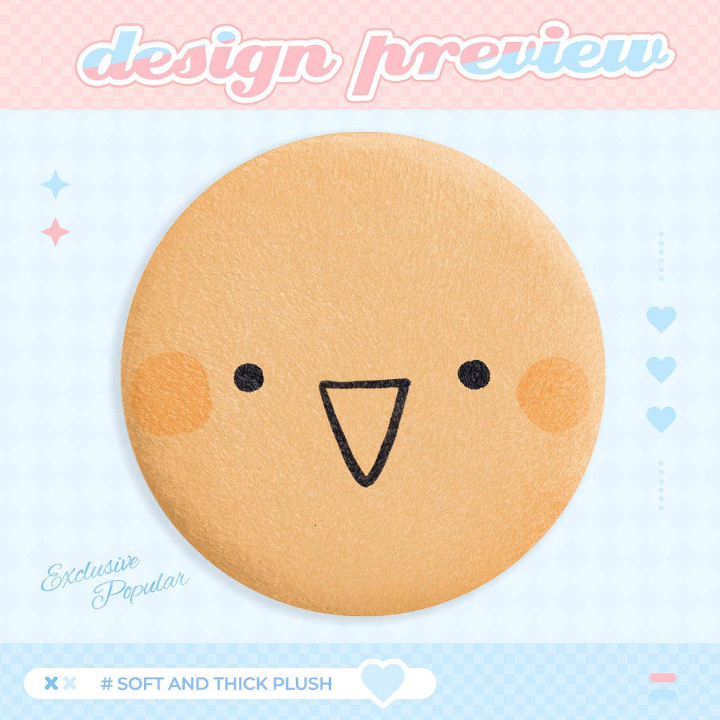 Happy Plush Badge