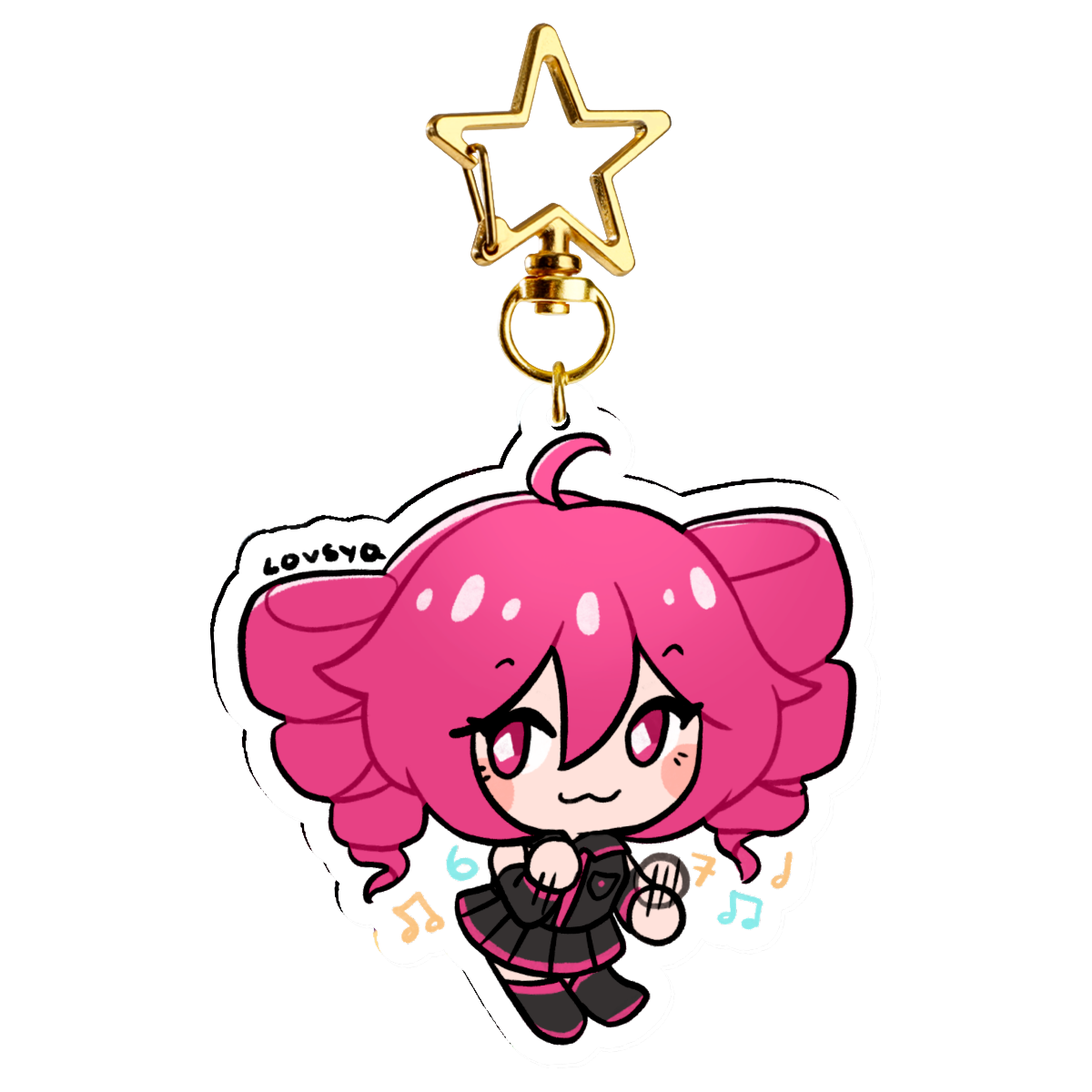 Teto 67 Acrylic Keychain