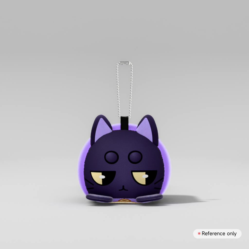 Eyeball Mochikororin Plush Keychain