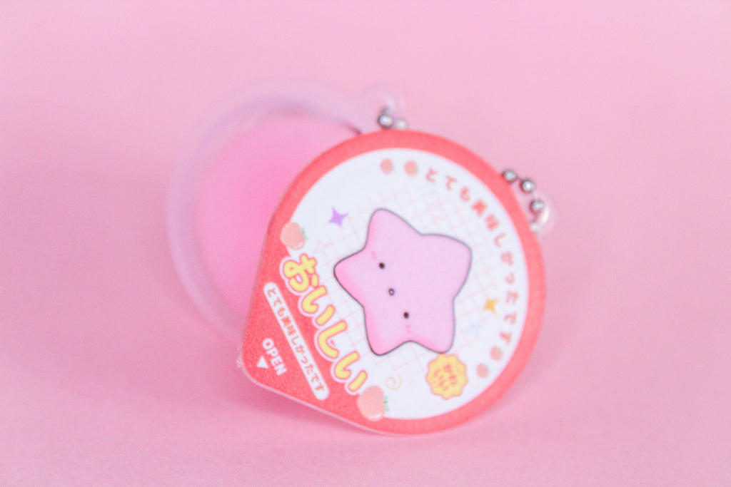 Bibi Pudding Jelly Keychain