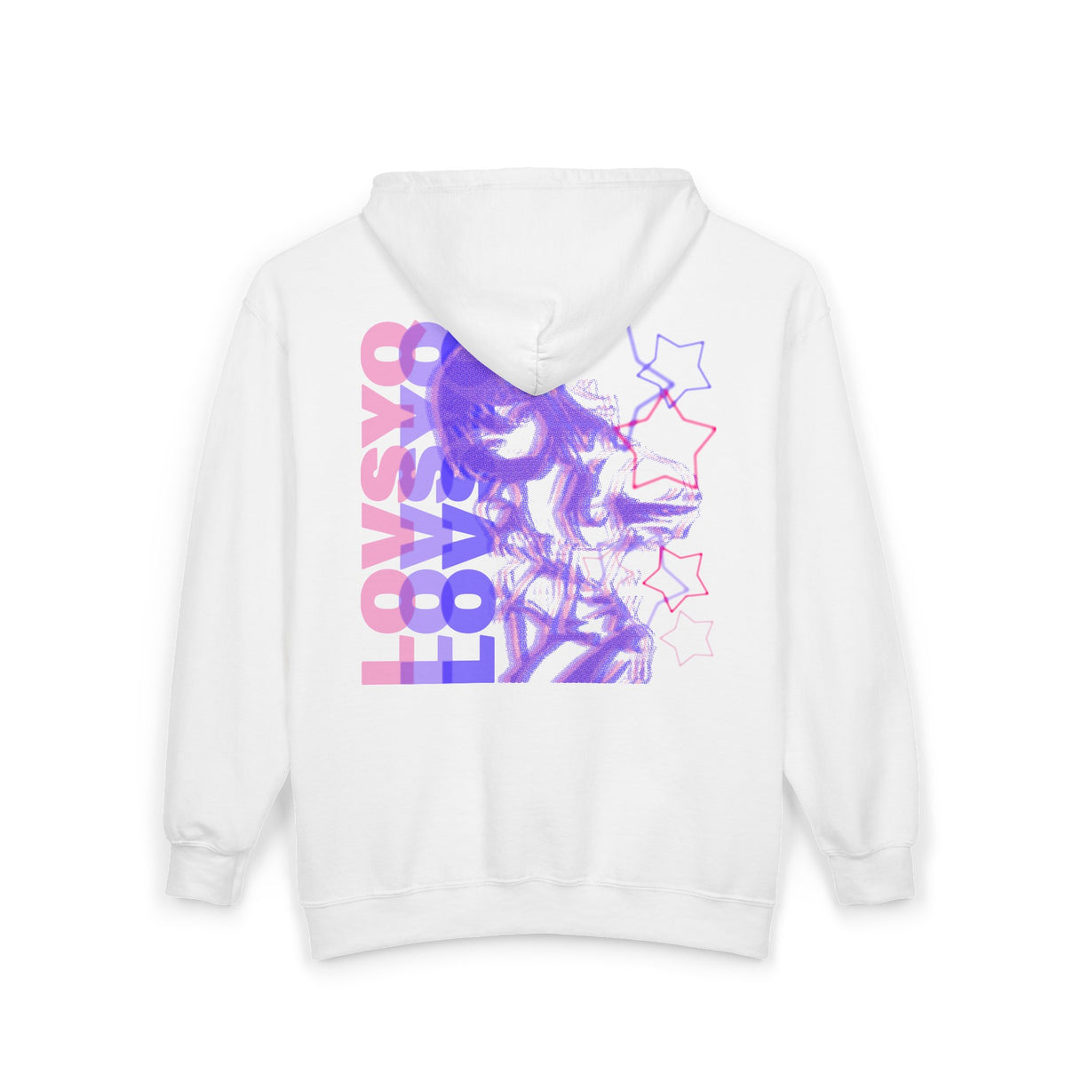 LOVSYQ Purple Dream Zip-Up Hoodie
