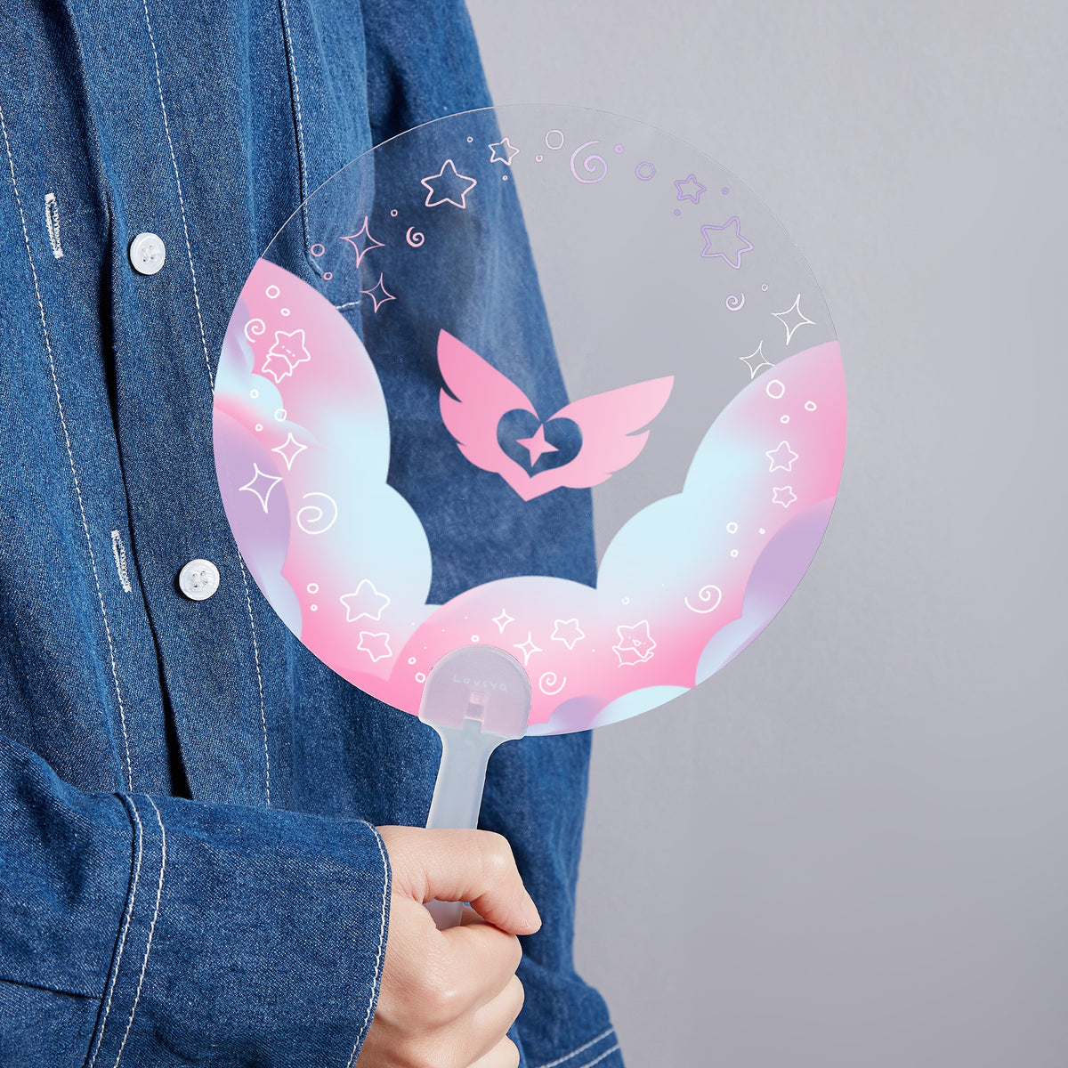 LOVSYQ Angelic Hand Fan