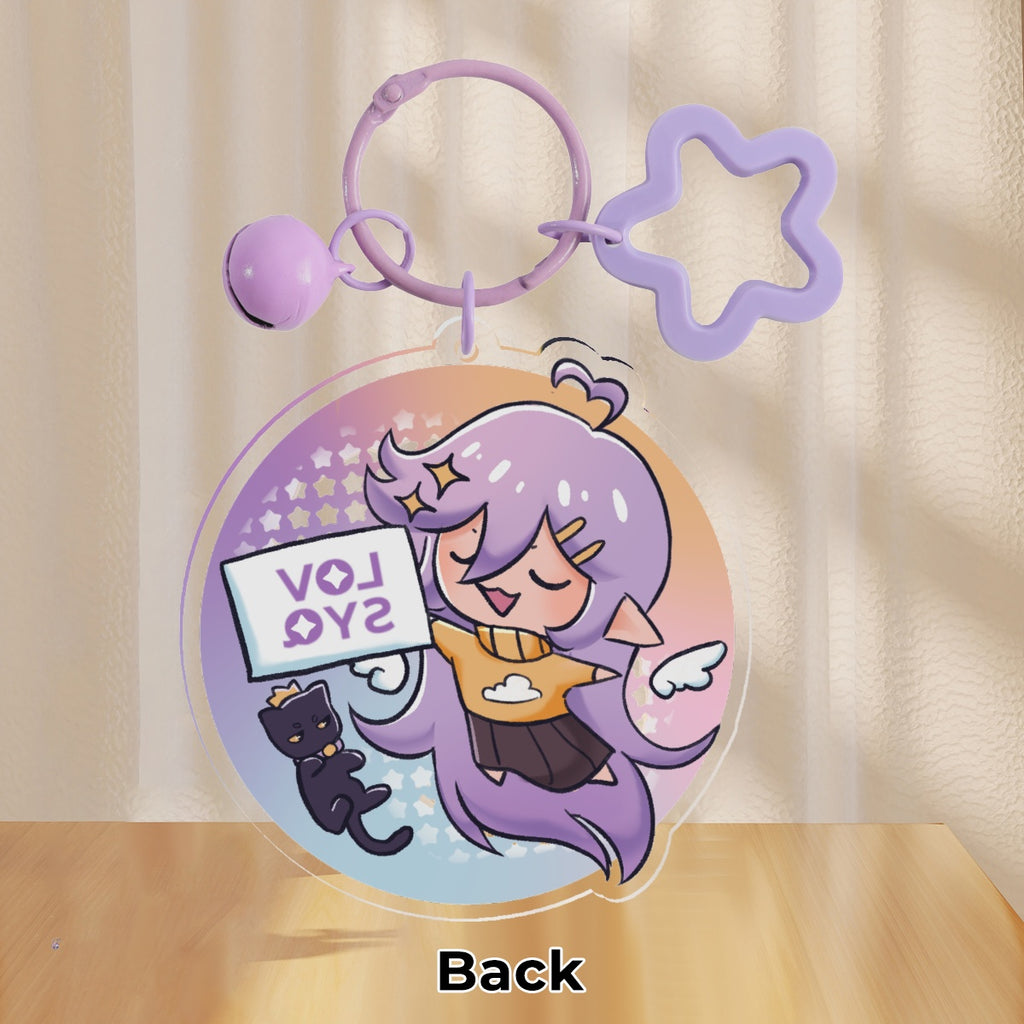 Chibi Kiyumi & Eyeball LOVSYQ Acrylic Keychain