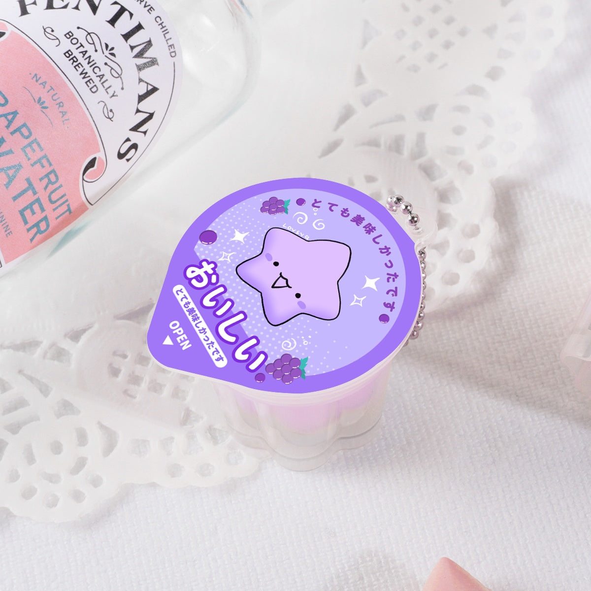 Silly Pudding Jelly Keychains