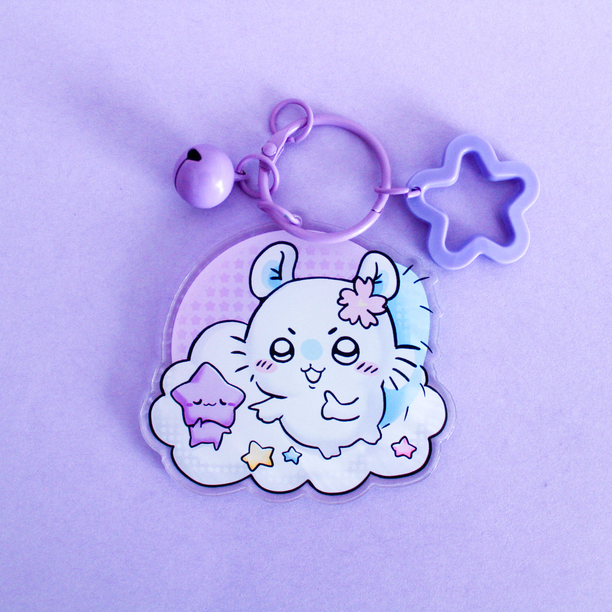 Sassy Sugarglider + Silly the StarBab Acrylic Keychain