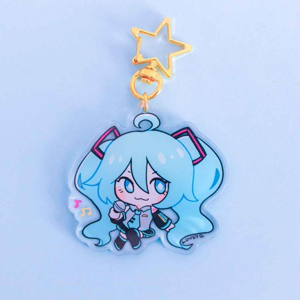 Miku Acrylic Keychain