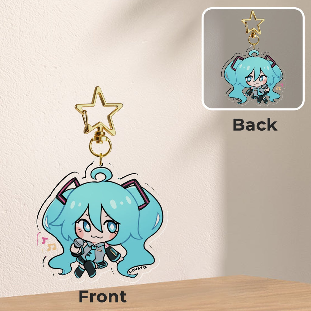 Miku Acrylic Keychain