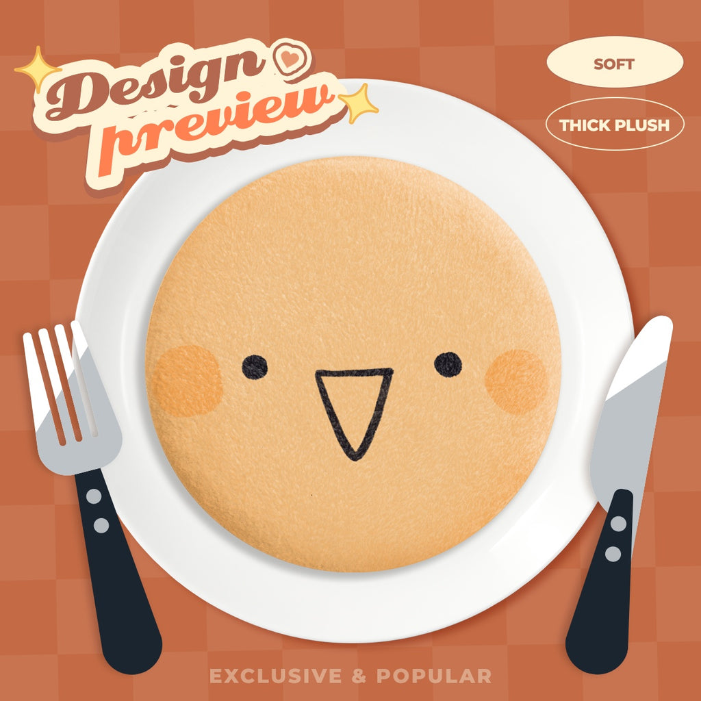 Happy Plush Badge