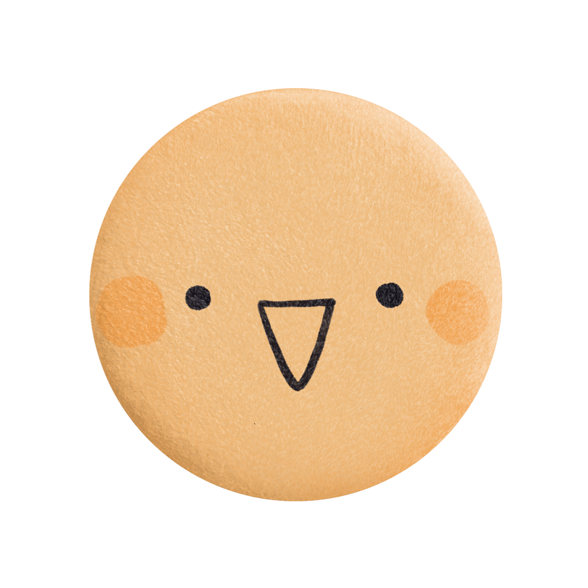 Happy Plush Badge