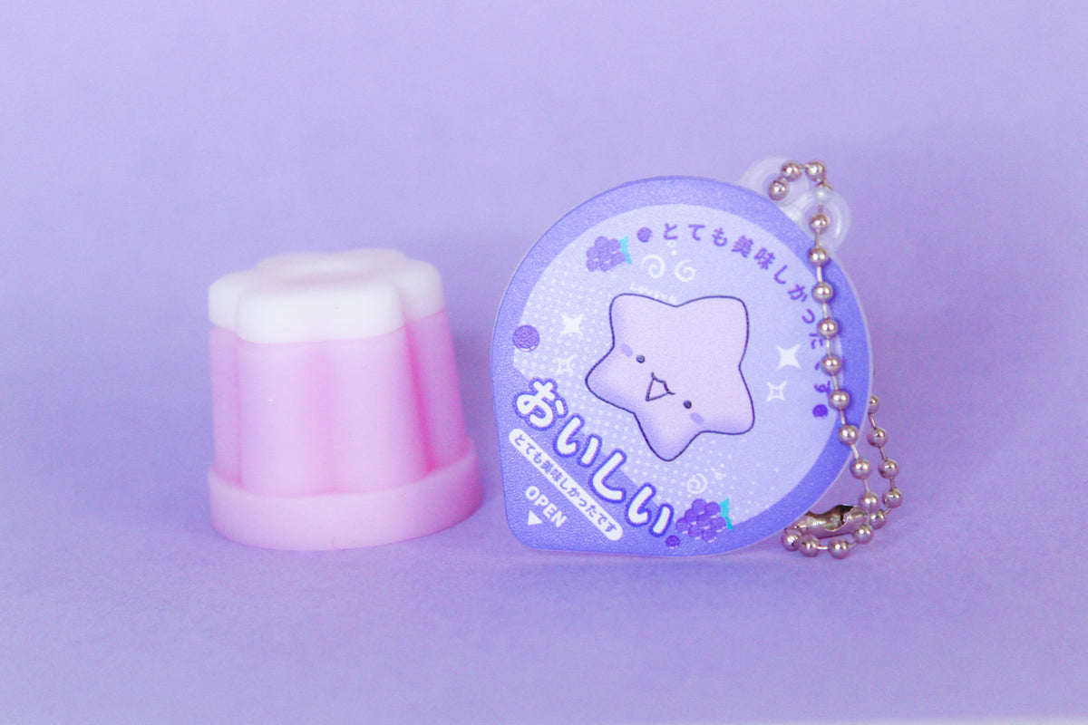 Silly Pudding Jelly Keychains