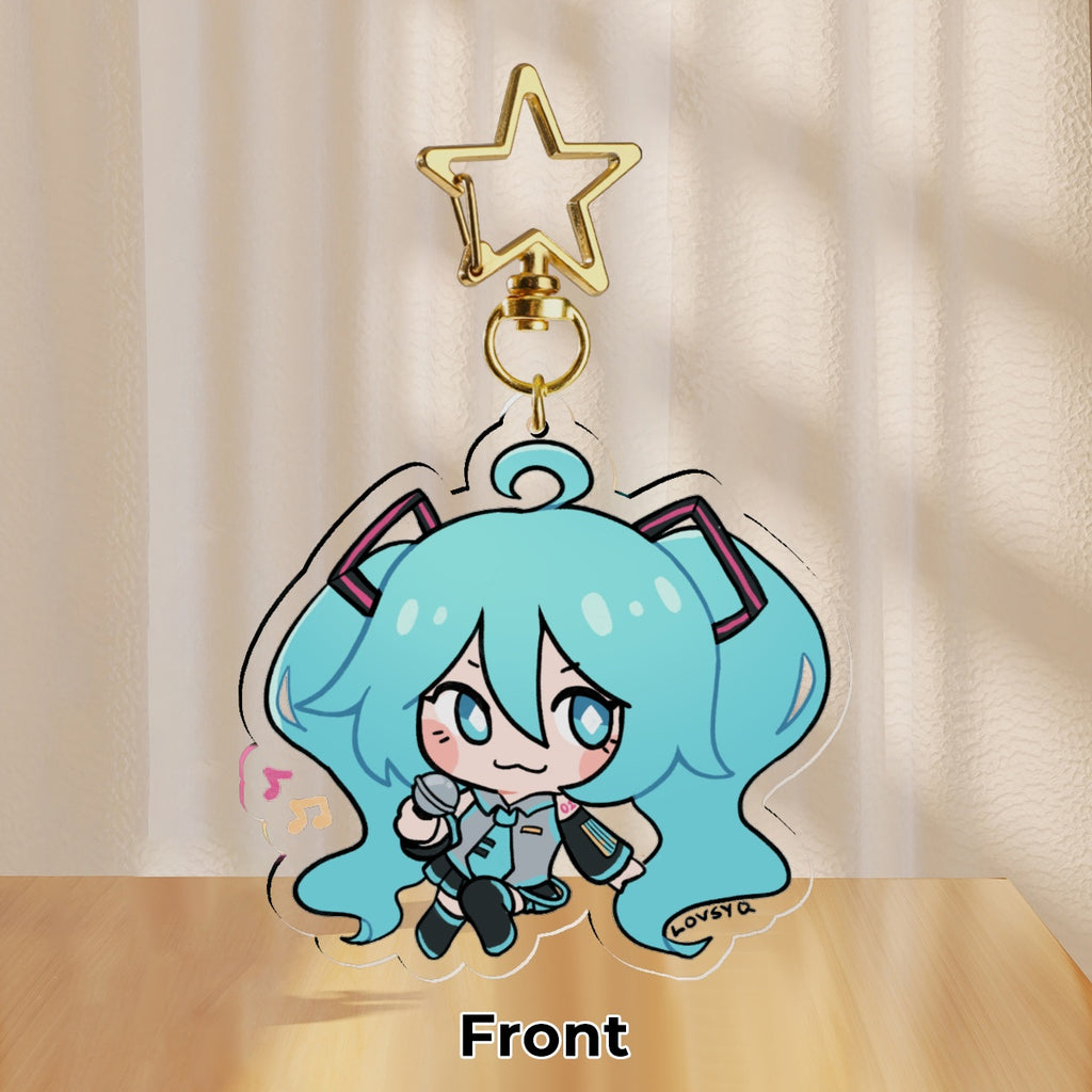 Miku Acrylic Keychain