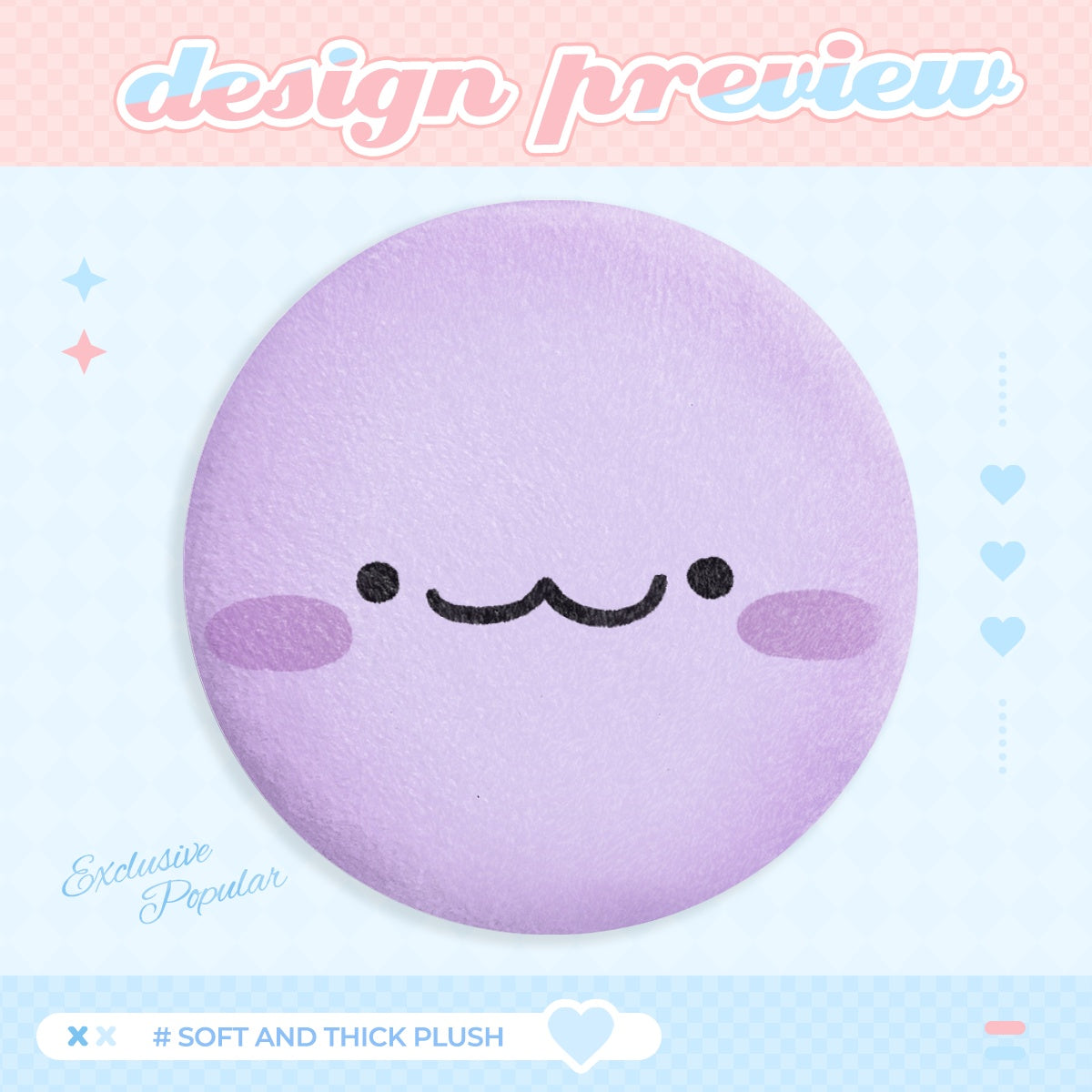 Silly Plush Badge