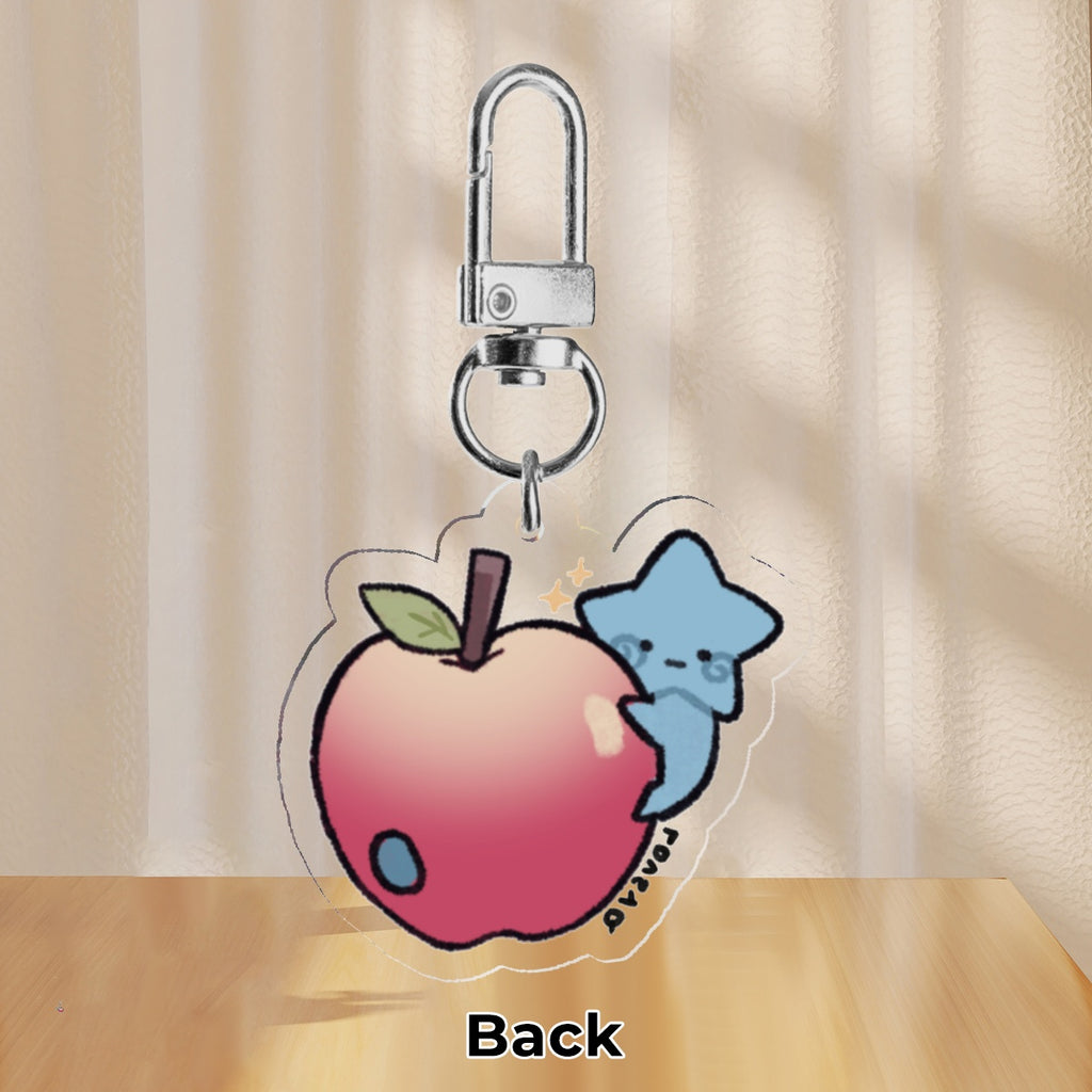 Blu Apple Mini Keychain
