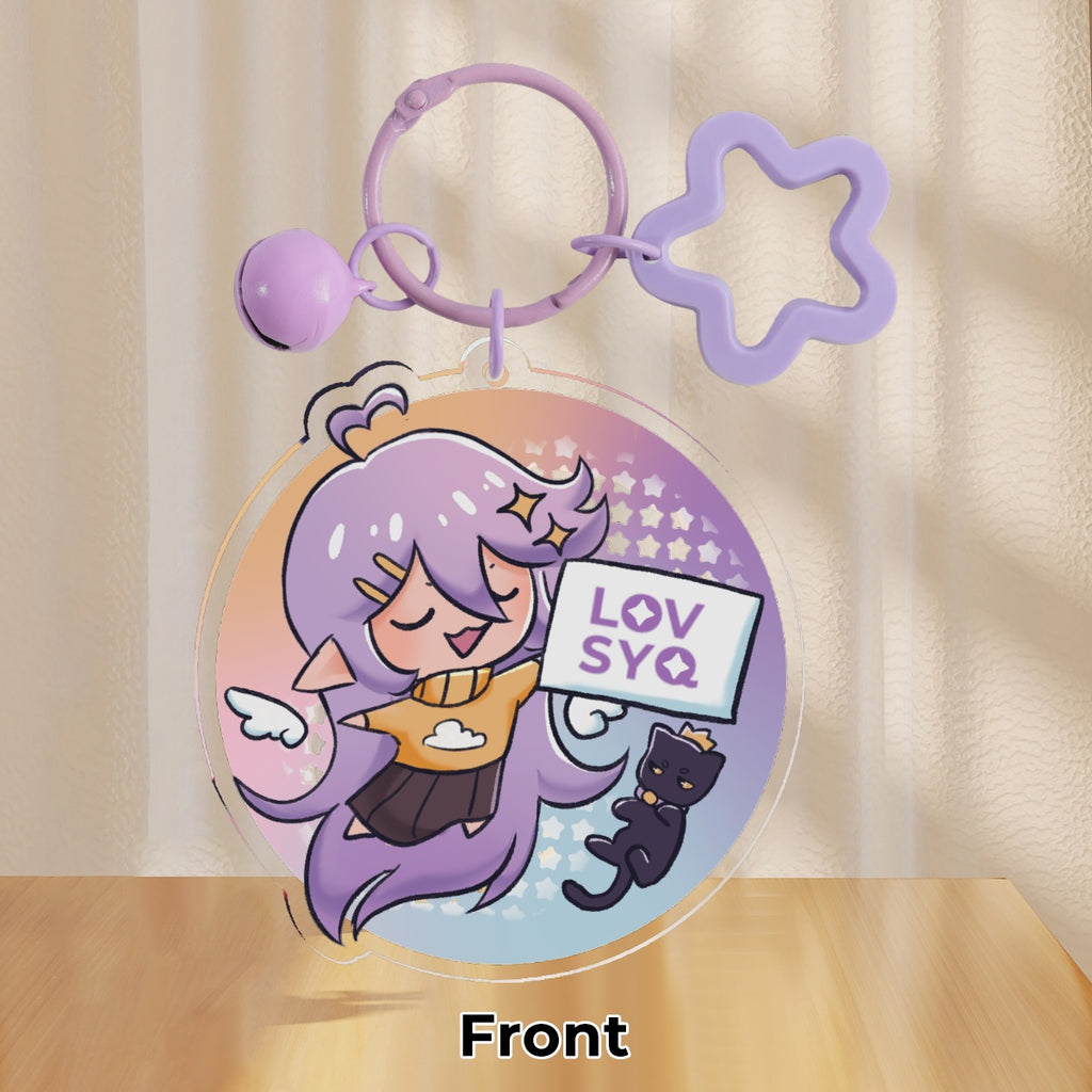 Chibi Kiyumi & Eyeball LOVSYQ Acrylic Keychain