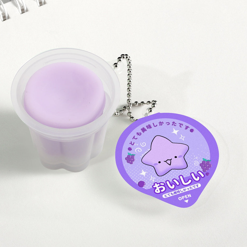 Silly Pudding Jelly Keychains