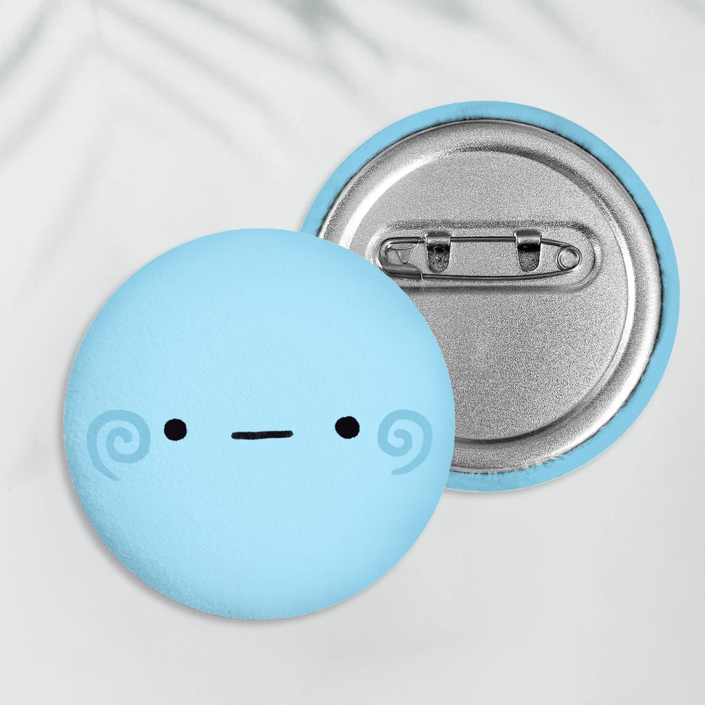 Blu Plush Badge