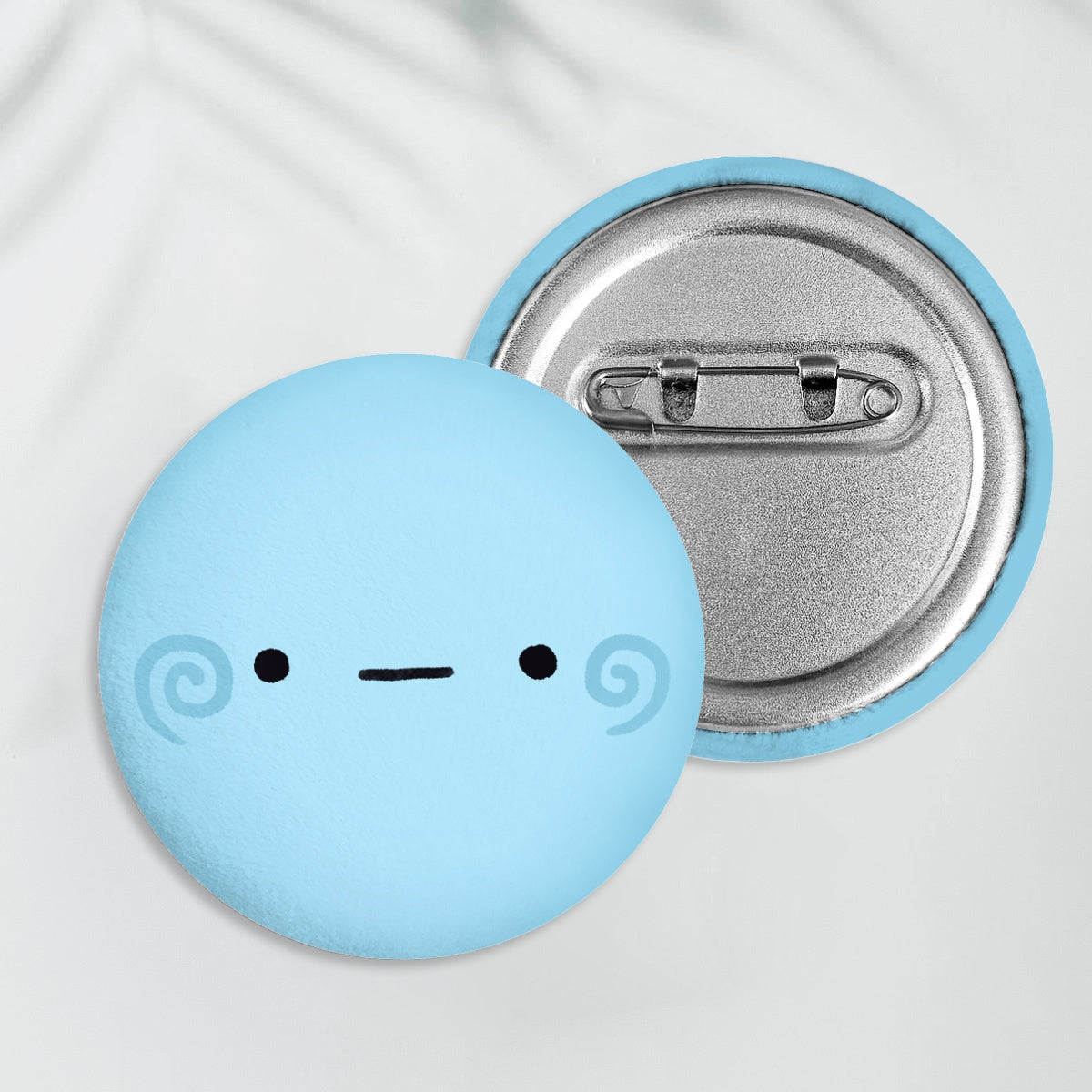 Blu Plush Badge