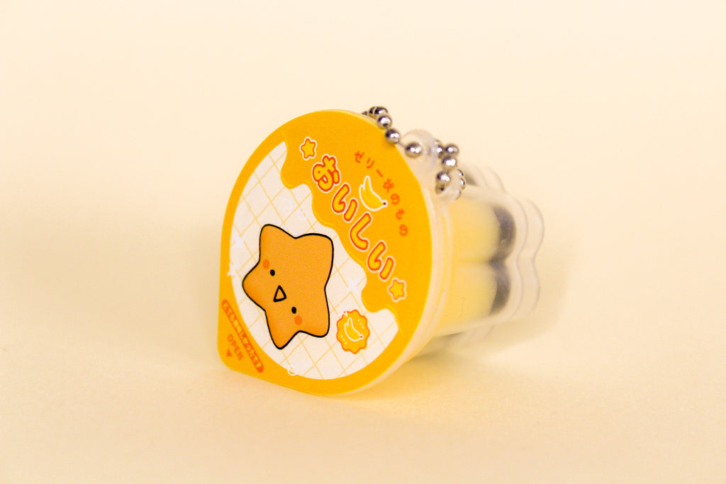 Happy Pudding Jelly Keychains