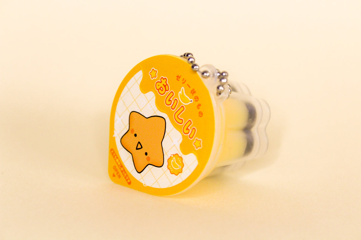 Happy Pudding Jelly Keychains
